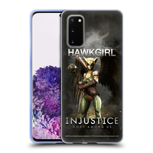 Injustice Gods Among Us Characters Hawkgirl Soft Gel Case for Samsung Galaxy S20 / S20 5G