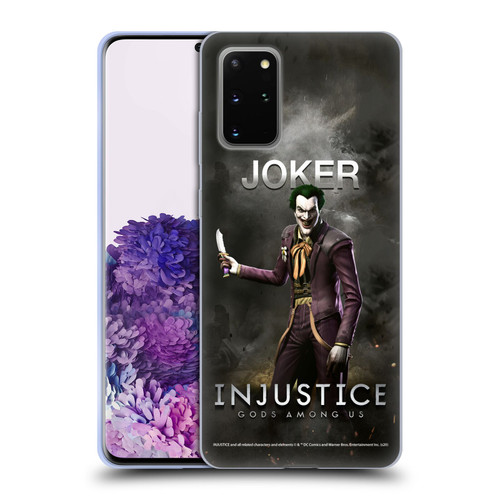 Injustice Gods Among Us Characters Joker Soft Gel Case for Samsung Galaxy S20+ / S20+ 5G