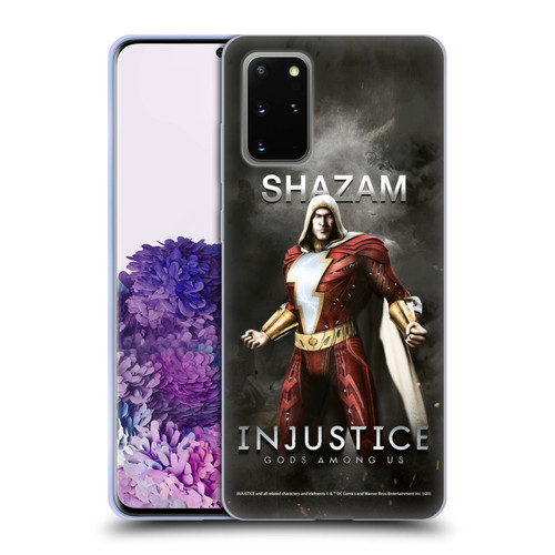 Injustice Gods Among Us Characters Shazam Soft Gel Case for Samsung Galaxy S20+ / S20+ 5G