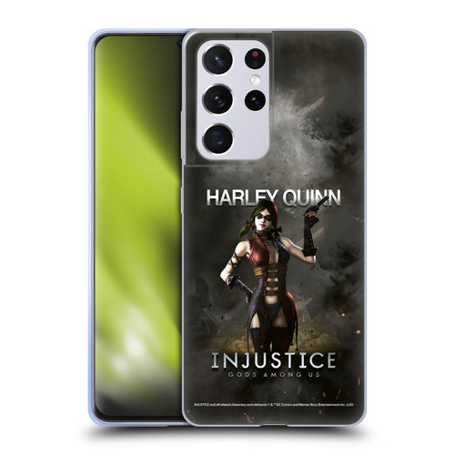 Injustice Gods Among Us Characters Harley Soft Gel Case for Samsung Galaxy S21 Ultra 5G