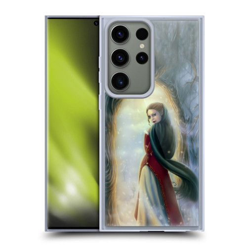 Tiffany "Tito" Toland-Scott Christmas Art Elf Woman In Snowy Forest Soft Gel Case for Samsung Galaxy S23 Ultra 5G