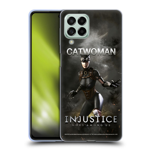 Injustice Gods Among Us Characters Catwoman Soft Gel Case for Samsung Galaxy M53 (2022)