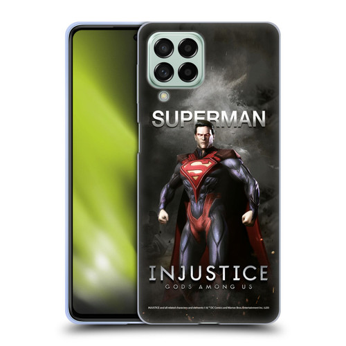 Injustice Gods Among Us Characters Superman Soft Gel Case for Samsung Galaxy M53 (2022)