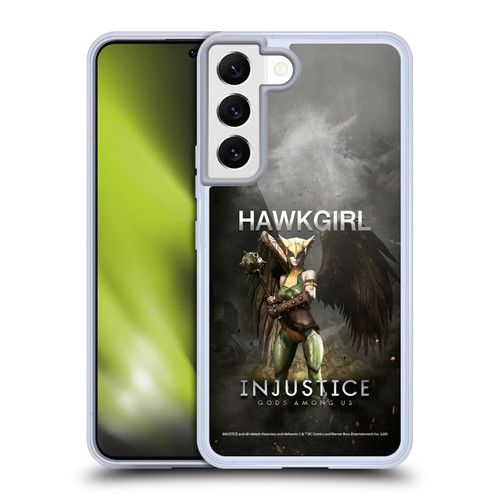 Injustice Gods Among Us Characters Hawkgirl Soft Gel Case for Samsung Galaxy S22 5G