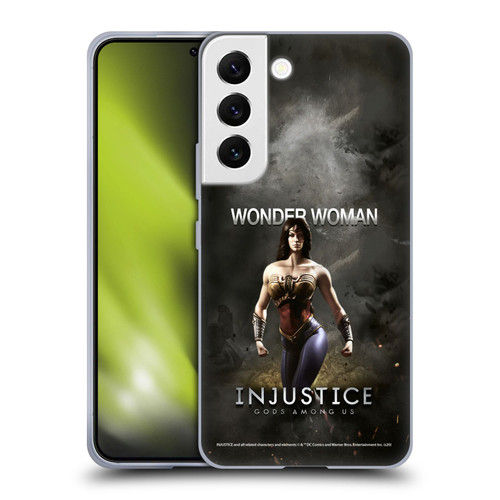 Injustice Gods Among Us Characters Wonder Woman Soft Gel Case for Samsung Galaxy S22 5G