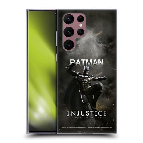 Injustice Gods Among Us Characters Batman Soft Gel Case for Samsung Galaxy S22 Ultra 5G