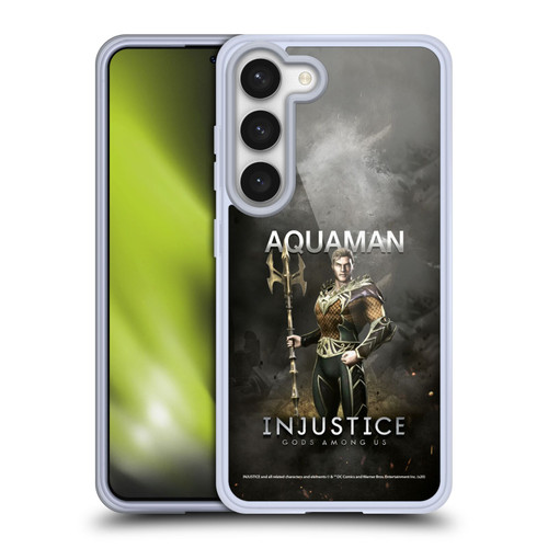 Injustice Gods Among Us Characters Aquaman Soft Gel Case for Samsung Galaxy S23 5G