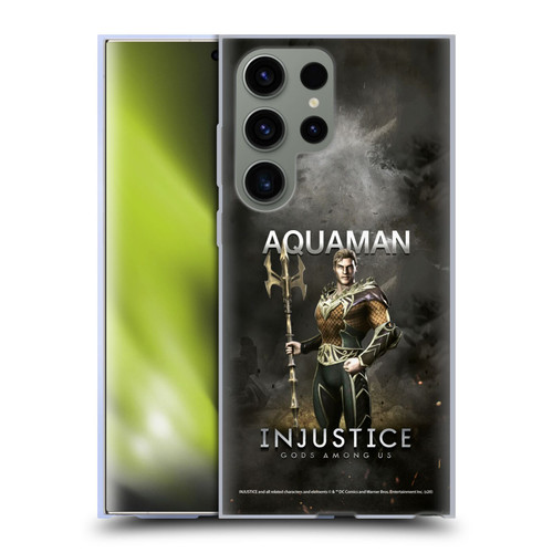 Injustice Gods Among Us Characters Aquaman Soft Gel Case for Samsung Galaxy S23 Ultra 5G