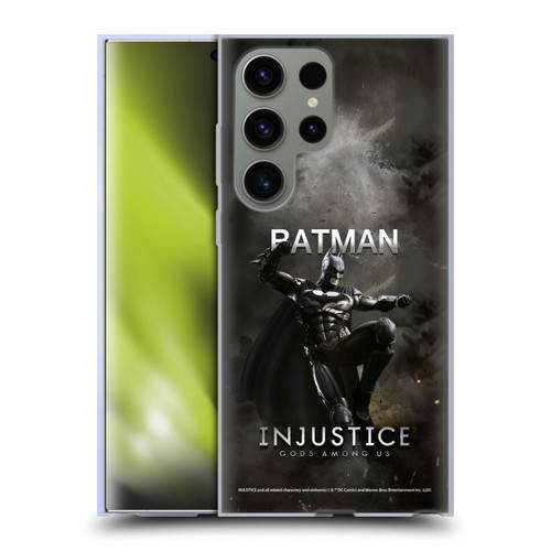 Injustice Gods Among Us Characters Batman Soft Gel Case for Samsung Galaxy S23 Ultra 5G