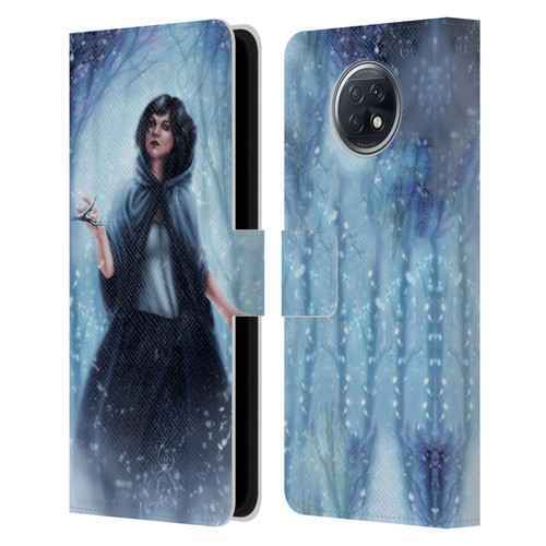 Tiffany "Tito" Toland-Scott Christmas Art Snow White In Snowy Forest Leather Book Wallet Case Cover For Xiaomi Redmi Note 9T 5G