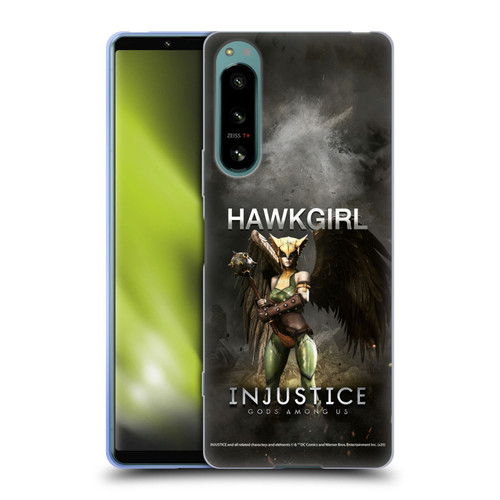 Injustice Gods Among Us Characters Hawkgirl Soft Gel Case for Sony Xperia 5 IV