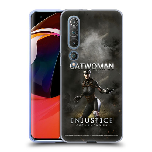 Injustice Gods Among Us Characters Catwoman Soft Gel Case for Xiaomi Mi 10 5G / Mi 10 Pro 5G