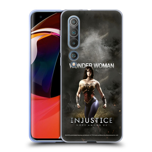 Injustice Gods Among Us Characters Wonder Woman Soft Gel Case for Xiaomi Mi 10 5G / Mi 10 Pro 5G