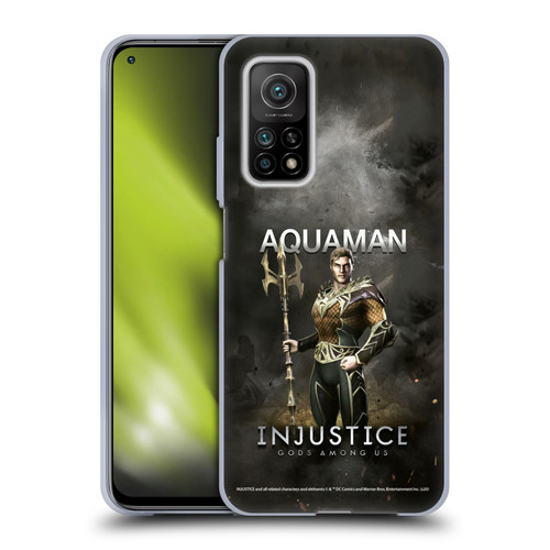 Injustice Gods Among Us Characters Aquaman Soft Gel Case for Xiaomi Mi 10T 5G