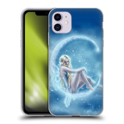 Tiffany "Tito" Toland-Scott Fairies Blue Winter Soft Gel Case for Apple iPhone 11