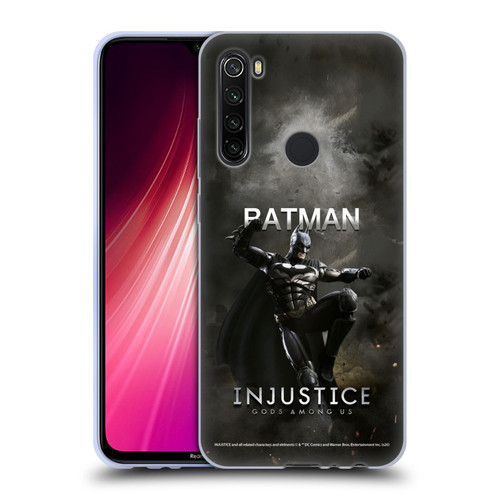 Injustice Gods Among Us Characters Batman Soft Gel Case for Xiaomi Redmi Note 8T