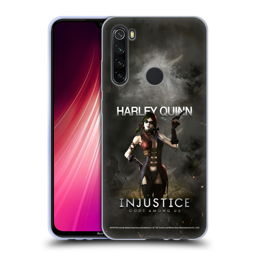 Injustice Gods Among Us Characters Harley Soft Gel Case for Xiaomi Redmi Note 8T