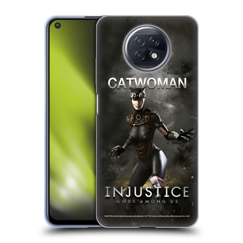 Injustice Gods Among Us Characters Catwoman Soft Gel Case for Xiaomi Redmi Note 9T 5G