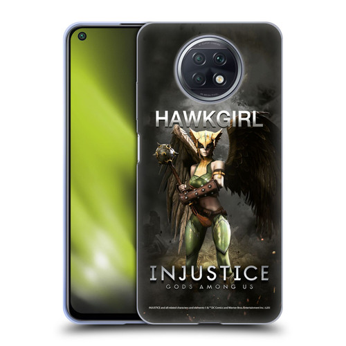 Injustice Gods Among Us Characters Hawkgirl Soft Gel Case for Xiaomi Redmi Note 9T 5G
