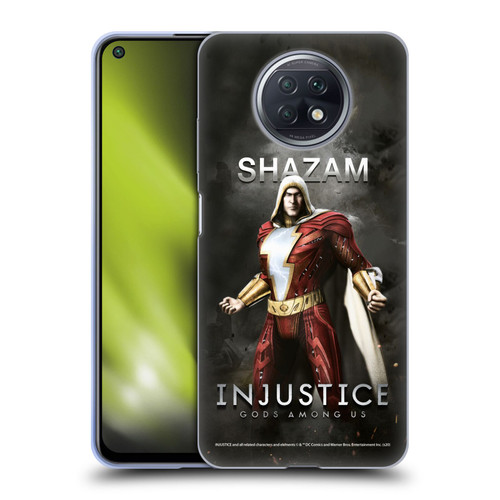 Injustice Gods Among Us Characters Shazam Soft Gel Case for Xiaomi Redmi Note 9T 5G