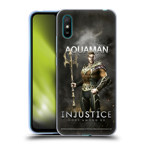 Injustice Gods Among Us Characters Aquaman Soft Gel Case for Xiaomi Redmi 9A / Redmi 9AT