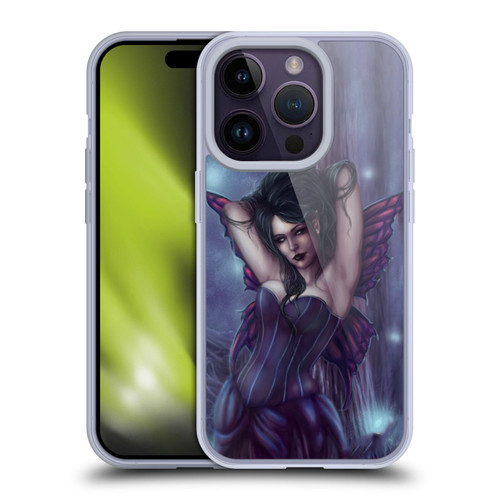Tiffany "Tito" Toland-Scott Fairies Purple Gothic Soft Gel Case for Apple iPhone 14 Pro