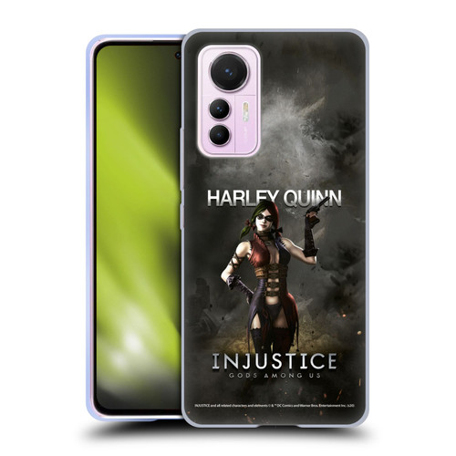 Injustice Gods Among Us Characters Harley Soft Gel Case for Xiaomi 12 Lite
