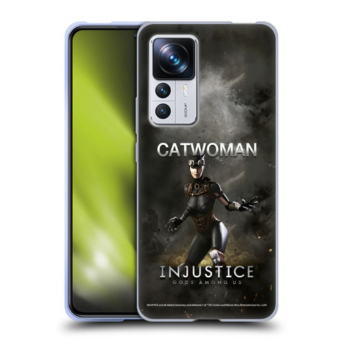 Injustice Gods Among Us Characters Catwoman Soft Gel Case for Xiaomi 12T Pro