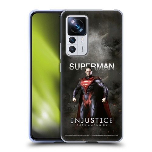 Injustice Gods Among Us Characters Superman Soft Gel Case for Xiaomi 12T Pro