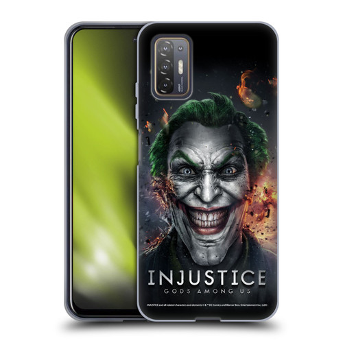 Injustice Gods Among Us Key Art Joker Soft Gel Case for HTC Desire 21 Pro 5G