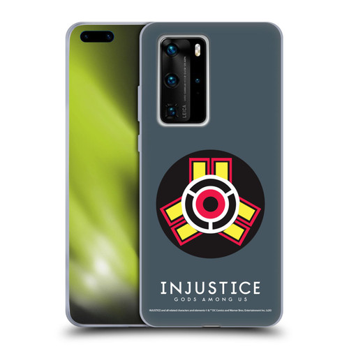 Injustice Gods Among Us Key Art Game Logo Soft Gel Case for Huawei P40 Pro / P40 Pro Plus 5G