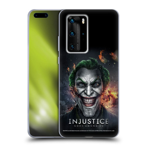Injustice Gods Among Us Key Art Joker Soft Gel Case for Huawei P40 Pro / P40 Pro Plus 5G