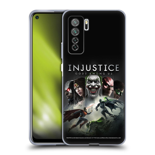 Injustice Gods Among Us Key Art Poster Soft Gel Case for Huawei Nova 7 SE/P40 Lite 5G