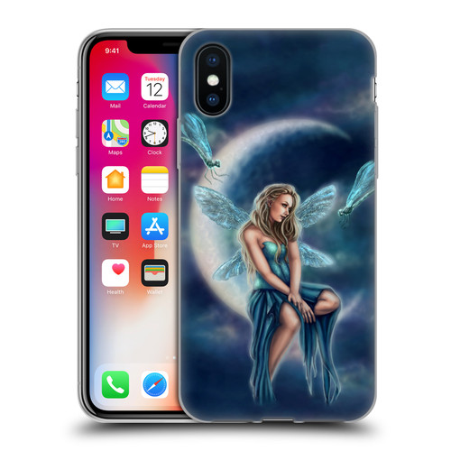 Tiffany "Tito" Toland-Scott Fairies Dragonfly Soft Gel Case for Apple iPhone X / iPhone XS