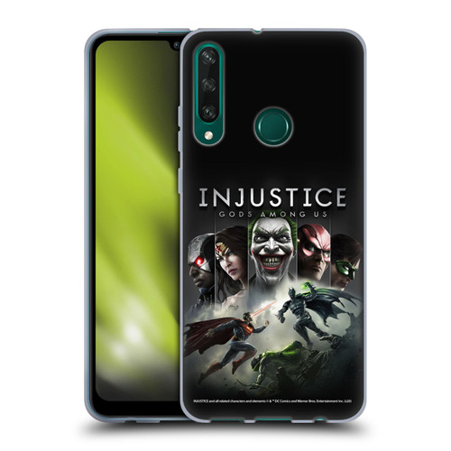 Injustice Gods Among Us Key Art Poster Soft Gel Case for Huawei Y6p