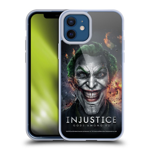 Injustice Gods Among Us Key Art Joker Soft Gel Case for Apple iPhone 12 / iPhone 12 Pro