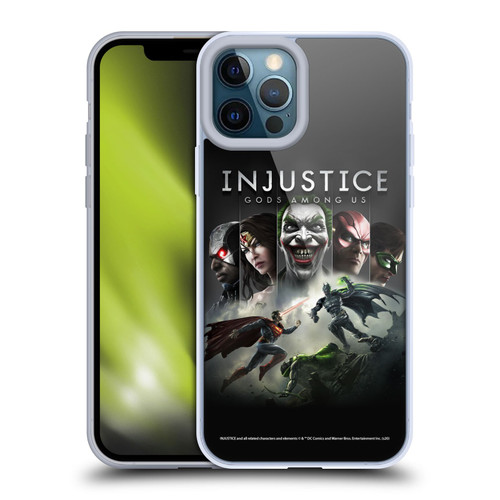 Injustice Gods Among Us Key Art Poster Soft Gel Case for Apple iPhone 12 Pro Max