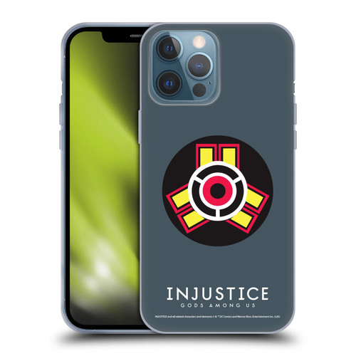 Injustice Gods Among Us Key Art Game Logo Soft Gel Case for Apple iPhone 13 Pro Max