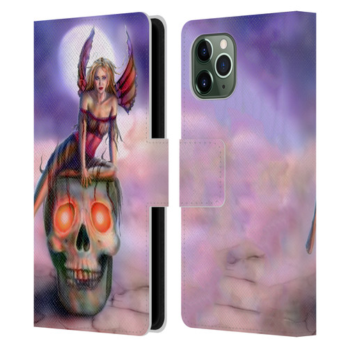 Tiffany "Tito" Toland-Scott Fairies Death Leather Book Wallet Case Cover For Apple iPhone 11 Pro