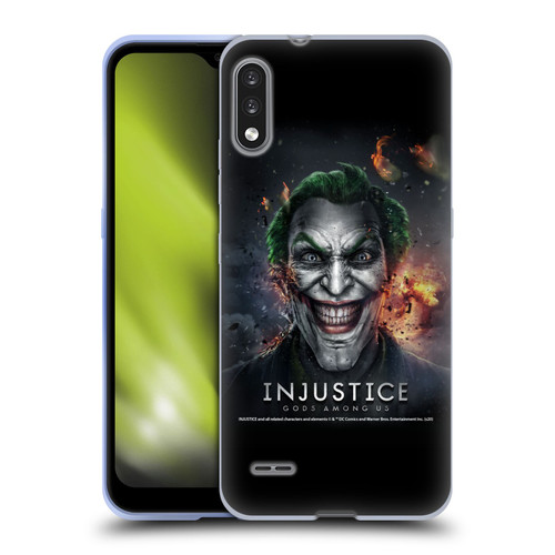Injustice Gods Among Us Key Art Joker Soft Gel Case for LG K22