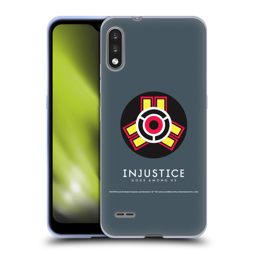 Injustice Gods Among Us Key Art Game Logo Soft Gel Case for LG K22