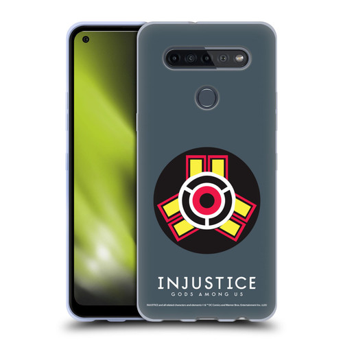 Injustice Gods Among Us Key Art Game Logo Soft Gel Case for LG K51S