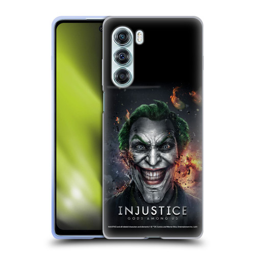 Injustice Gods Among Us Key Art Joker Soft Gel Case for Motorola Edge S30 / Moto G200 5G