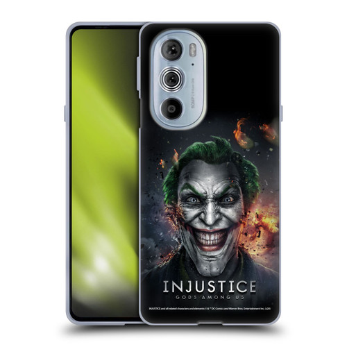 Injustice Gods Among Us Key Art Joker Soft Gel Case for Motorola Edge X30