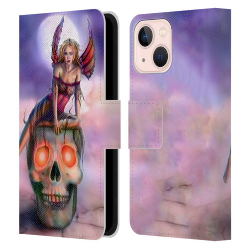 Tiffany "Tito" Toland-Scott Fairies Death Leather Book Wallet Case Cover For Apple iPhone 13 Mini