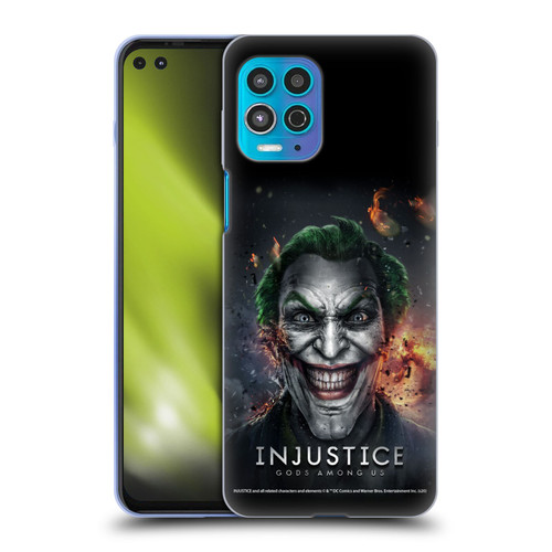 Injustice Gods Among Us Key Art Joker Soft Gel Case for Motorola Moto G100