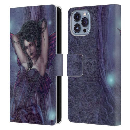 Tiffany "Tito" Toland-Scott Fairies Purple Gothic Leather Book Wallet Case Cover For Apple iPhone 14