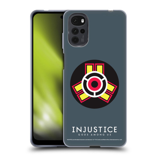Injustice Gods Among Us Key Art Game Logo Soft Gel Case for Motorola Moto G22