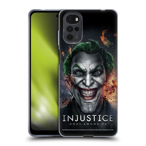 Injustice Gods Among Us Key Art Joker Soft Gel Case for Motorola Moto G22