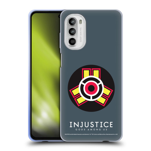 Injustice Gods Among Us Key Art Game Logo Soft Gel Case for Motorola Moto G52